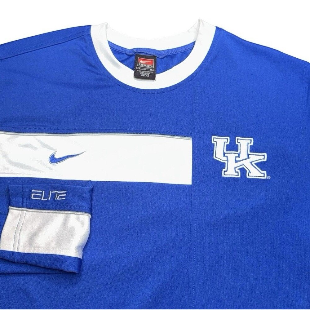 Vintage 90s Nike Elite Kentucky Wildcats College University Authentic Sz Medium